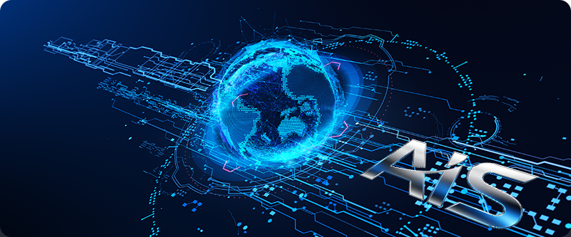Global business network visualization