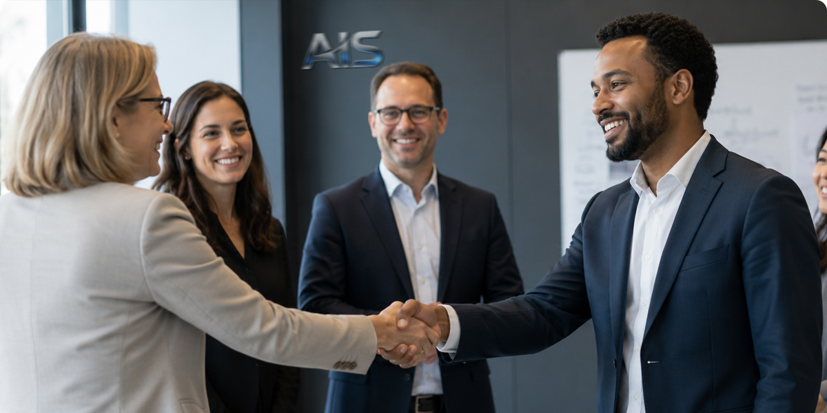 AIS global multi-center intelligent business R&D panorama
